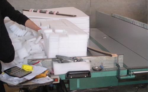 城西珍珠棉型材生产